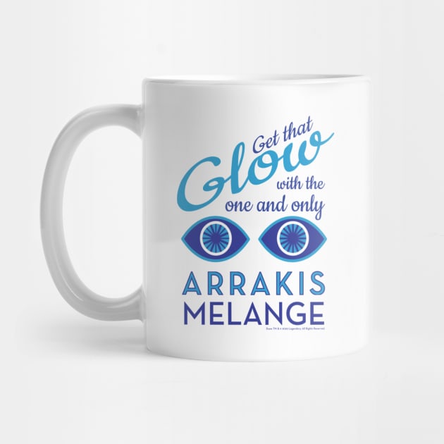 Arrakis Spice Melange Vintage Ad Dune Sticker by Markadesign